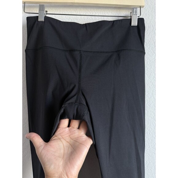 Banana Republic Women’s High Rise Leggings 7/8 Length Size Medium Black Athletic - Picture 7 of 12